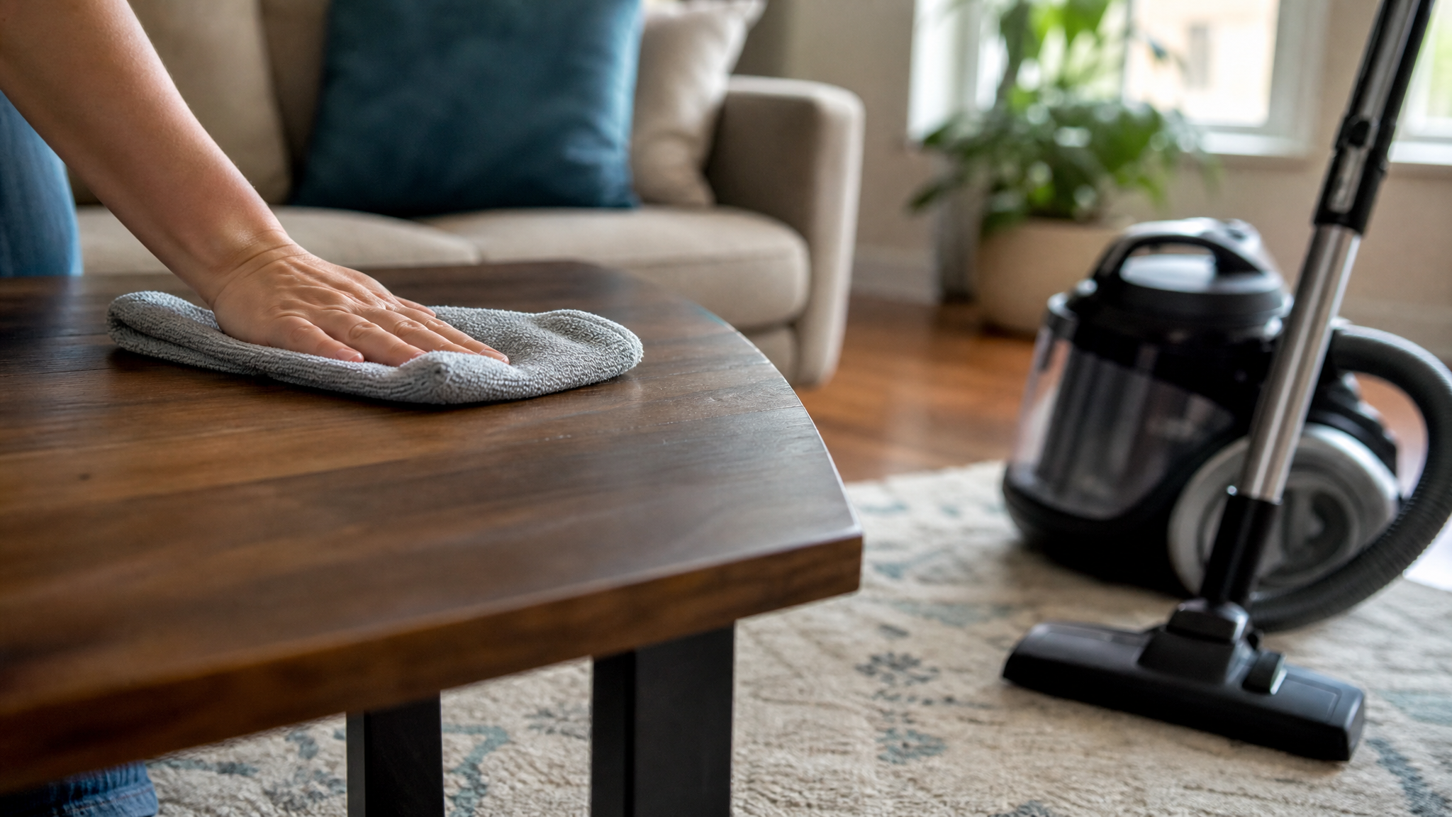 5. Living Areas, Dusting, and Floor Care