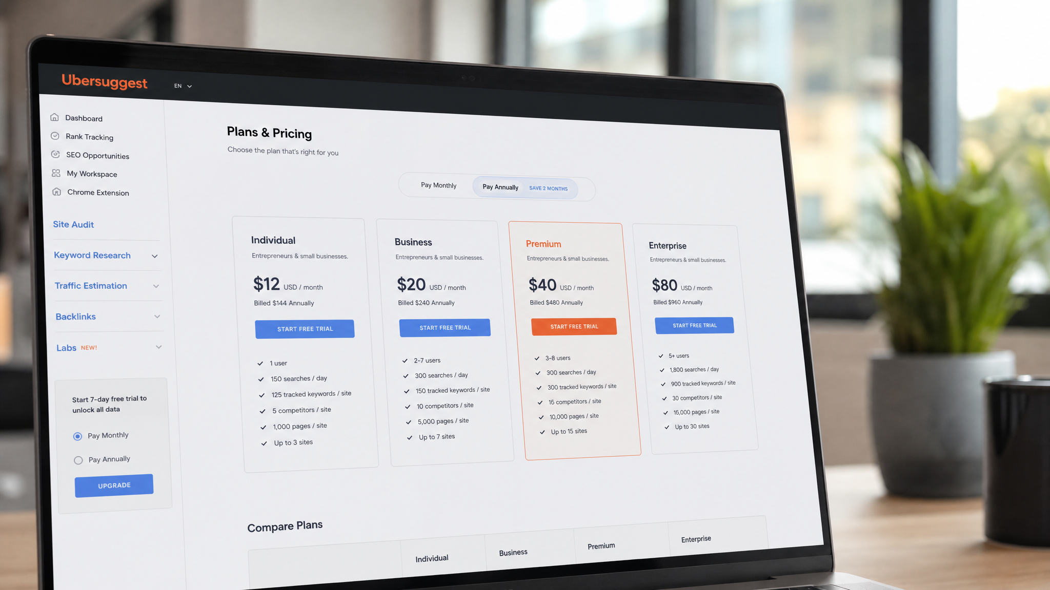 Plans, Limits, and Pricing