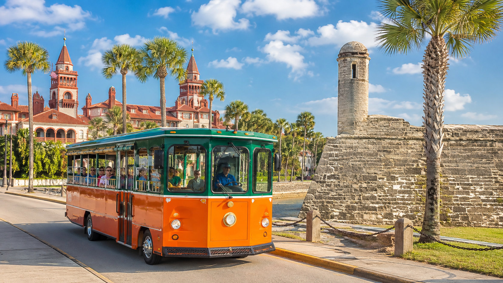 St. Augustine Old Town Trolley Overview — Old Town Trolley Tours in Florida: Key West and St. Augustine